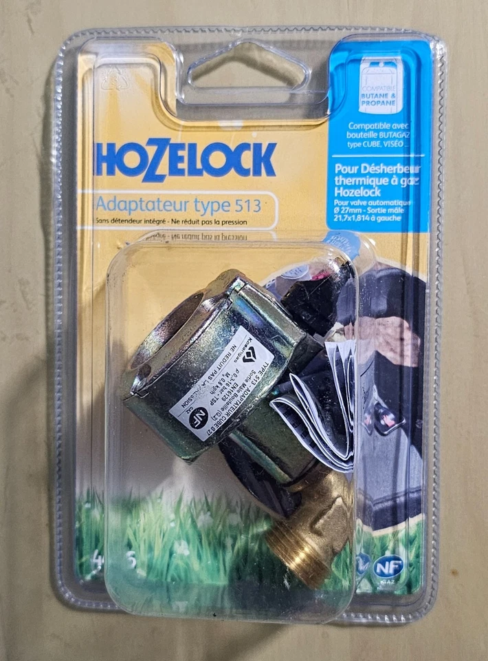 ADAPTATEUR TYPE 513 HOZELOCK BUTANE ET PROPANE - Photo 1/1