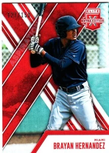 2017 Panini Elite Extra Edition Aspirations Red #127 /150 Brayan Hernandez #108 - Picture 1 of 1