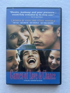 Games of Love and Chance DVD, (2003), French Lang, Eng Subs, Region 1, RARE, OOP - Picture 1 of 2