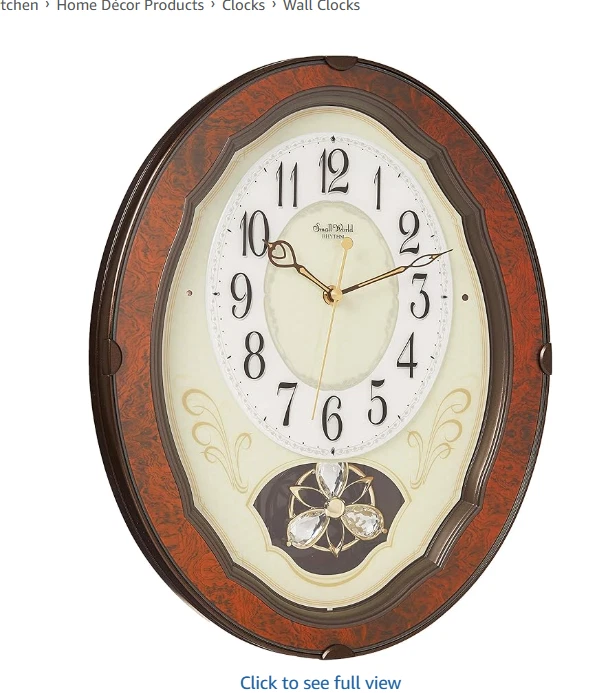 Rhythm Clocks Caprice Musical Wall Clock (4MJ400WD23) - Image 1 of 1