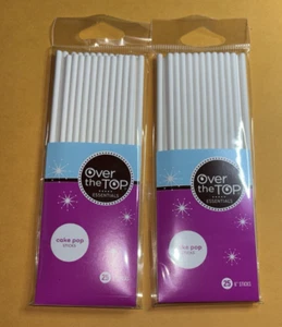 6" inch cake pop sticks 50ct. (2 pack lot) by Over The Top Essentials - Picture 1 of 2