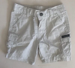 Nautica Boy’s Kids Off White Shorts Size 12 M 100% Cotton Fast Shipping! - Picture 1 of 3