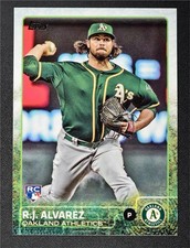 2015 Topps Update #US261 R.J. Alvarez RC - NM-MT