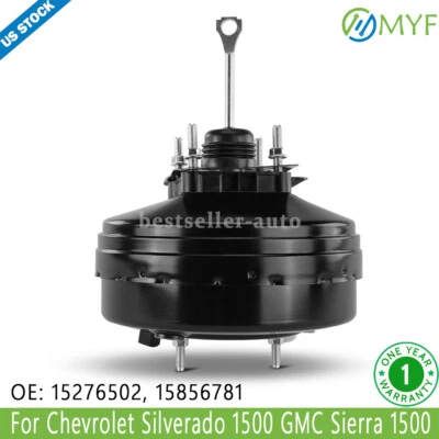 Power Brake Booster For Chevrolet Silverado 1500 GMC Sierra 1500 Yukon Cadillac - Image 1 of 4