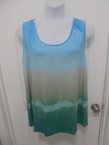 Camiseta sin mangas Noracora para mujer nueva con etiquetas multicolor sin mangas cuello redondo talla 3XL - Imagen 1 de 6