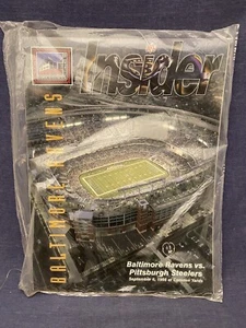 Sept 6 1998 Baltimore Ravens Pittsburgh Steelers Insider Program CDROM SEALED - Picture 1 of 4