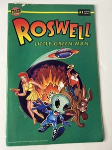 ROSWELL Little Green Man #1 Bongo Comics 1996 Bill Morrison The Simpsons - Picture 1 of 2