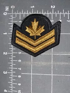 Royal Canadian Armed Forces Military Patch Chevron Rank Insignia Master Corporal - Picture 1 of 8