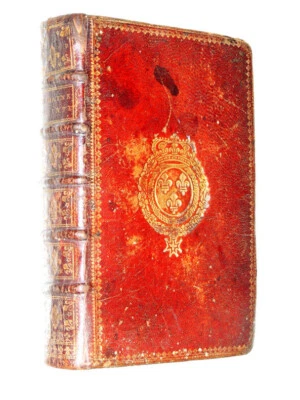 Maroquin aux Armes de Louis XV. Office de la semaine Sainte. 1724 - Image 1 of 4
