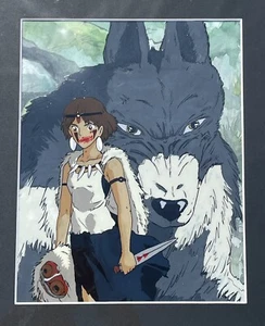 Prinzessin Mononoke Animation Kunstreproduktion - Fankunst Acrylmalerei - Bild 1 von 4