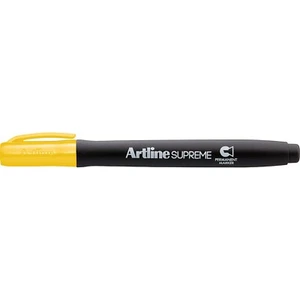 2 x Artline Supreme Permanent Marker Chisel Tip 2.0-5.0mm EPF-709 - Yellow - Picture 1 of 1
