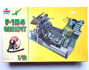 ESCI 1:12 F-104 Cockpit Model Kit A602 Complete - Picture 1 of 2