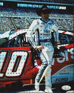 NASCAR 8x10 firmado por NOAH GRAGSON - Wendy's - Overstock.com - Certificado J.S.A - Imagen 1 de 3