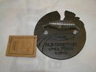 NWT Old Mountain Rooster Cast Iron Grill Press Circa 2009