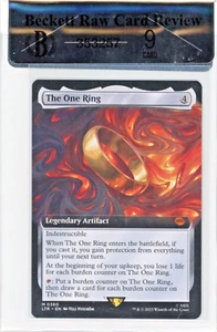2023 MTG Tales of Middle-Earth THE ONE RING 0380 Mythic/Extended Art BGS9 Review - Picture 1 of 2
