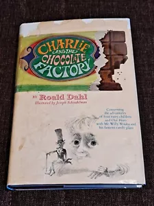 Roald Dahl Charlie and the Chocolate Factory HBDJ 1st edition 2nd printing - Picture 1 of 15