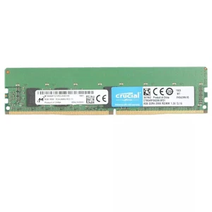 NEW Crucial 8GB 2666MHz DDR4 PC4-21300 ECC Registered Memory Ram CT8G4RFS8266 - Picture 1 of 4