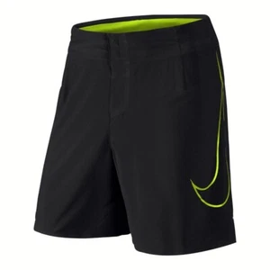 NIKE 7" Instinct Black Volt Running Shorts w/Liner NEW Mens Waist 30 S 32 M 36 L - Picture 1 of 9