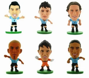 Figura Fútbol Starz Uruguay Muslera Forlan Suárez Cáceres Rodríguez - Imagen 1 de 15
