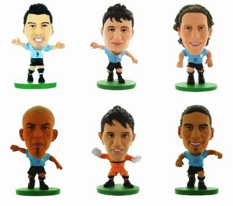 Soccerstarz Uruguay Football Figure Muslera Forlan Suarez Caceres Rios Rodriguez Cover