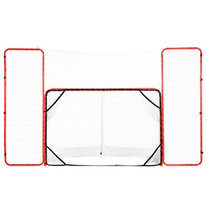 Hockey Goal with Backstop and Targets Street Outdoor Steel Hockey Net 72" - Picture 1 of 12