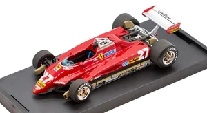 1/43 FERRARI 126C2 TURBO #27 BRASILE GP 1982 VILLENEUVE BRUMM R593 - Foto 1 di 1