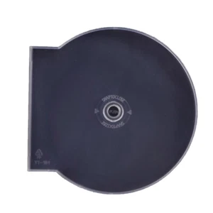 50 Pcs CDs Cases Round Design Plastic Clear White 4.72" Diameter DVDs CDs Box - Afbeelding 1 van 8