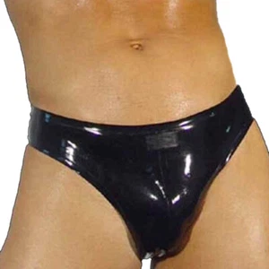 100% Naturlatex Herren Slips Gummi Männershorts Unterwäsche Höschen Handarbeit Neu - Bild 1 von 2