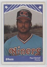 1983 TCMA Oklahoma City 89ers Paul Semall #16