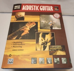 Acoustic Guitar [With CD (Audio)] by Greg Horne (English) Paperback Book - Imagen 1 de 4