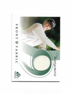2002 SP Spiel gebraucht Golffront 9 Stoff #F9S-CM Colin Montgomerie - Bild 1 von 1