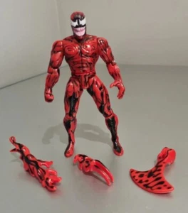 Rare SpiderMan Carnage 5" Action Figure 1994 100% Complete ( Cletus Kasady ) - Picture 1 of 12