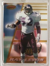 1996 Bowmans Best Ray Lewis Rookie RC #164 HOF Ravens MINT!!!