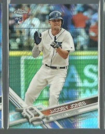  2017 Topps Chrome Prism Refractors #2 JaCoby Jones RC (ref 66522) - Image 1 of 1