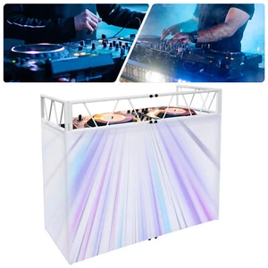 Estación de Mesa DJ Rectangular DJ Mesa de Pie Controlador Soporte Independiente - Imagen 1 de 20