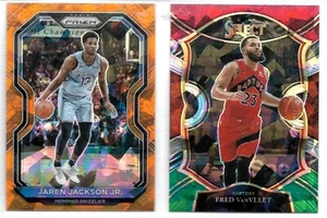 Fred VanVleet Toronto Raptors 2020-21 Select Prizms Red White Green Ice #29 - Picture 1 of 1