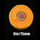 Effective 4Mm Hole Dia Cotton Lint Cloth Polishing Wheel For Woodworking Use