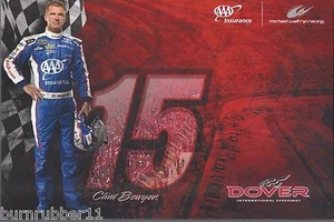 2015 CLINT BOWYER "AAA INSURANCE DOVER" #15 NASCAR SPRINT CUP POSTCARD - Picture 1 of 2