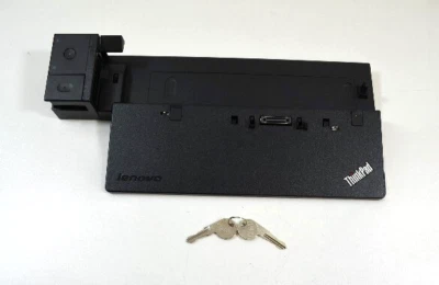 Lenovo ThinkPad Ultra Dockingstation 40A2 mit  Schlüßel, OHNE Netzteil - Bild 1 von 3