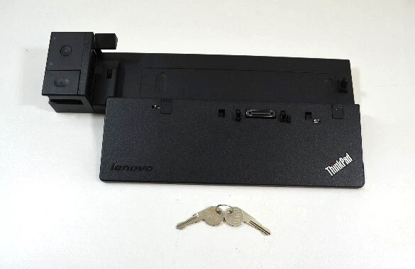 Lenovo ThinkPad Ultra Dockingstation 40A2 mit  Schlüßel, OHNE Netzteil - Bild 1 von 3