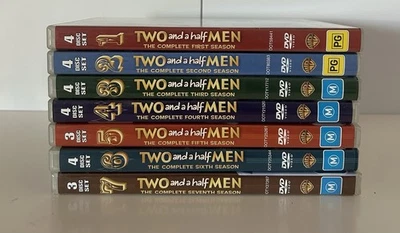 Two and a Half Men DVD Season 1 - 7 Region 4, Season 7 SEALED. - Image 1 of 4