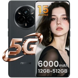 Smartphone Realme 14 Pro 5G Android 15 12 GB + 512 GB 5260 mAh 120 Hz 6,77"" cellulare NFC - Foto 1 di 13