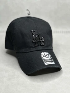 Schwarze Mütze LA Dodgers '47 Marke Clean Up verstellbar - Bild 1 von 6