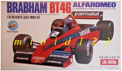 KIT - BRABHAM ALFA ROMEO BT46 #2 Watson -  1/28 BLUETANK ( NO NITTO - NO 1/24 ) - Immagine 1 di 3