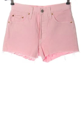 LEVI’S Pantalón corto de tela vaquera Mujeres Piratas Talla EU 30 rosa claro - Imagen 1 de 4