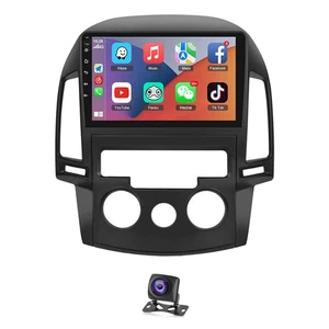 Android CarPlay Radio GPS Head Unit Fit for Hyundai I30 2006-2011 Manual AC xha - Picture 1 of 9
