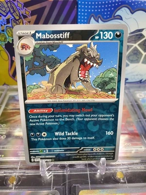 Mabosstiff 137/198 Reverse Holo Uncommon Pokemon TCG Scarlet & Violet Base Set - Image 1 of 2