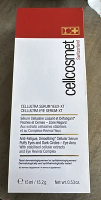 Suero para ojos Cellcosmet Celluultra-XT 0,53 oz nuevo en caja Foto 1 de 4