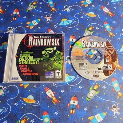 Tom Clancy's Rainbow Six (Sega Dreamcast, 2000) CIB - Tested - Authentic  - Image 1 of 3