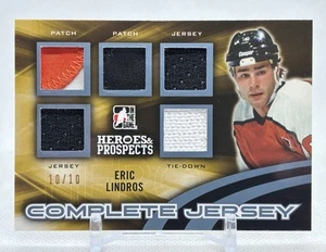 Tarjeta completa Leaf ITG Heroes & Prospects 2015 Eric Lindros SSP/10 HOF - Imagen 1 de 12